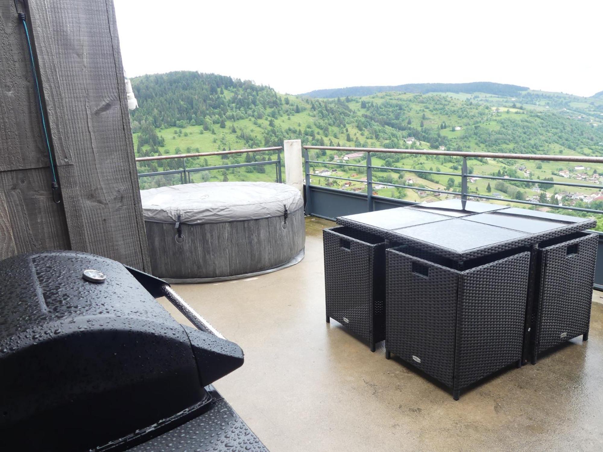 Le Massif - Appartement Au Sommet Avec Vue Panoramique La Bresse Exteriör bild